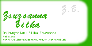 zsuzsanna bilka business card